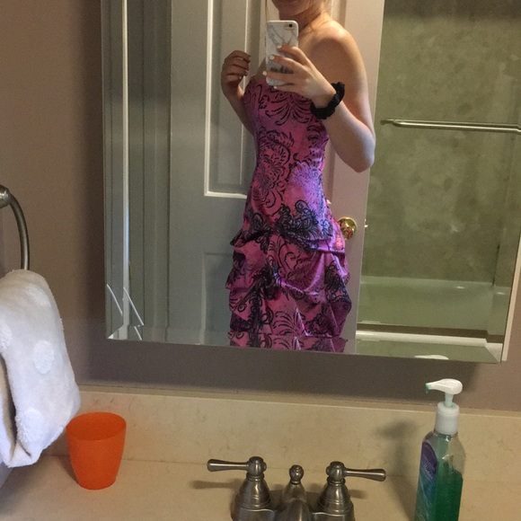 ruby rox pink cocktail dress. - Picture 2 of 4